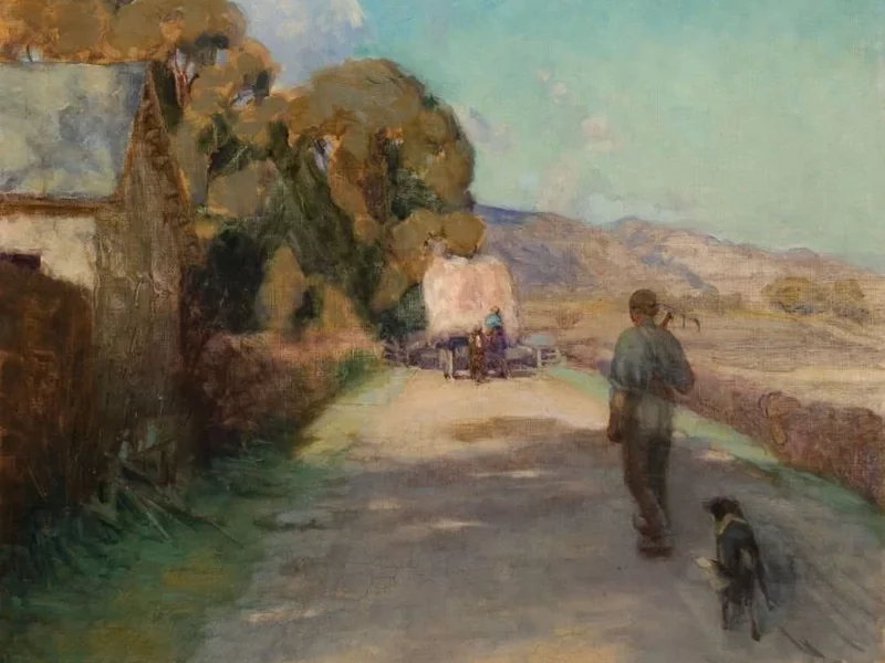 1861-Dorothy Kate Richmond - Una strada di campagna
